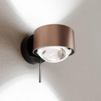 Puk! 80 Wall LED spot lencsék tiszta réz/fekete kép