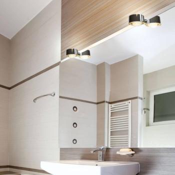 Puk Fix tükör bilincses lámpa, króm kép