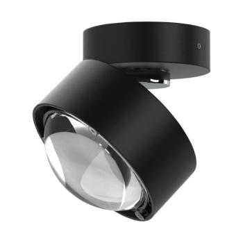 Puk Mini Move LED, átlátszó lencse, fekete matt/króm kép