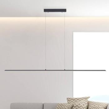 PURE LED függőlámpa Lite, antracit, 160 cm, CCT, dimmelhető kép
