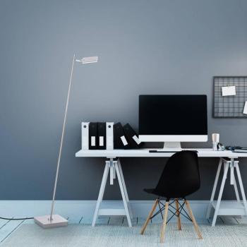 PURE Mira LED állólámpa, távirányító, alu kép