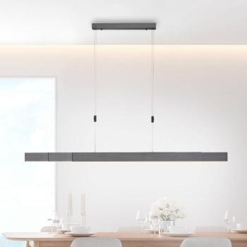 PURE Myron LED függő lámpa szab., szürke kép