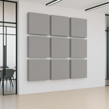 Pyrotek Akusztikus panel SILENCE 58x58 cm szürke  kép