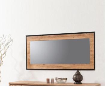  QUANTUM falitükör 60x110 cm barna/fekete  kép