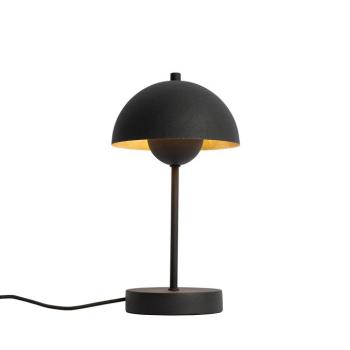 Retro asztali lámpa fekete arannyal - Magnax Mini kép