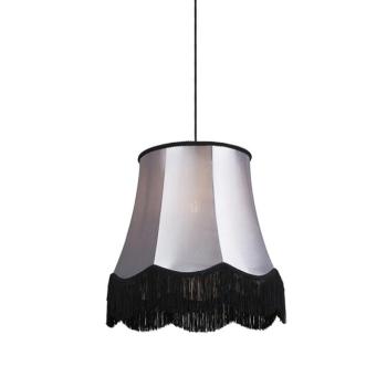 Retro lógólámpa fekete szürkével 45 cm - Granny kép