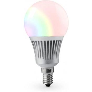 RGB-CCT LED lámpa , égő , körte , E14 foglalat , 5 Watt , dimmelhető , SMART , Miboxer (Mi-Light) , FUT013 kép