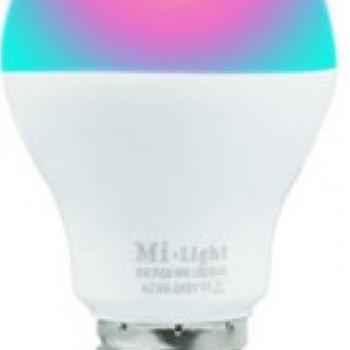 RGB-CCT LED lámpa , égő , körte , E27 foglalat , 6 Watt , SMART , Miboxer (Mi-Light) , FUT014 kép