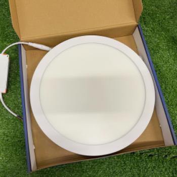 RGB-CCT LED panel , 18W , süllyesztett , kerek , 24V DC , SOLO, CSOMAGOLÁSSÉRÜLT kép