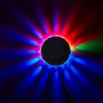 RGB LED fénykerék - dekoratív fény zeneérzékelővel kép