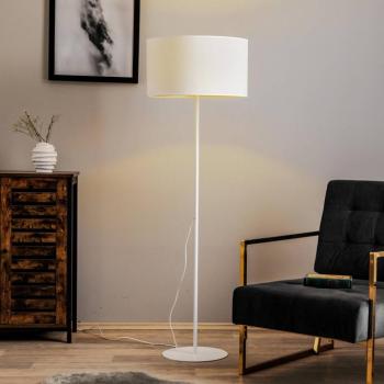 Roller álló világítás, fehér/arany, magasság 145 cm kép
