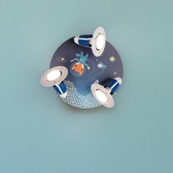 Rondell Space Mission mennyezeti lámpa, kék kép