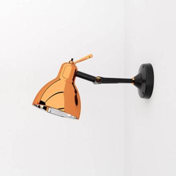Rotaliana Luxy H0 Glam fali lámpa fekete/réz kép