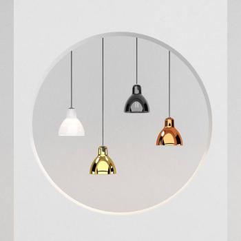 Rotaliana Luxy H5 Glam függő lámpa fekete/réz kép