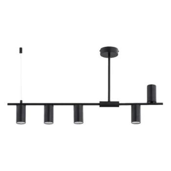  Rúdra szerelhető csillár URANOS 5xGU10/10W/230V fekete  kép