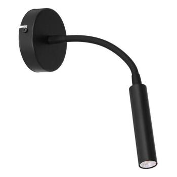  Rugalmas ARDEN asztali lámpa 1xG9/8W/230V fekete  kép