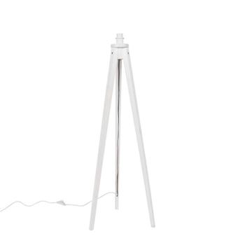 Rusztikus állólámpa állvány fehér - Tripod Classic kép