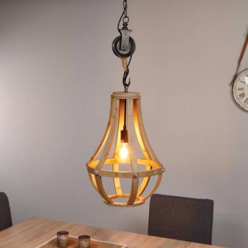 Rusztikus függőlámpa Church láncos felfüggesztés kép