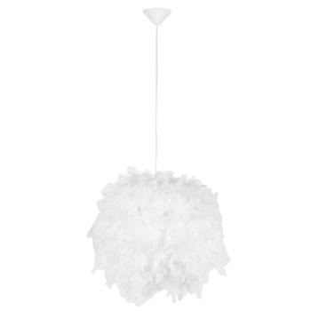 Rusztikus lógólámpa fehér - Feather kép
