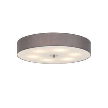 Rusztikus mennyezeti lámpa szürke 70 cm - Drum kép