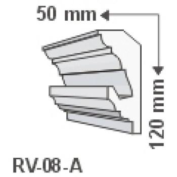 RV-08/A , Rejtett világítás díszléc , holker , 1.25 m/db kép