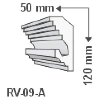 RV-09/A , Rejtett világítás díszléc , holker , 1.25 m/db kép