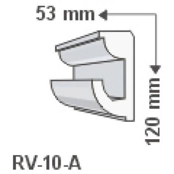 RV-10/A , Rejtett világítás díszléc , holker , 1.25 m/db kép