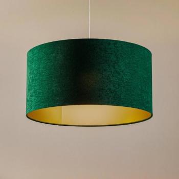 Salina függőlámpa, zöld/arany, Ø 60cm kép