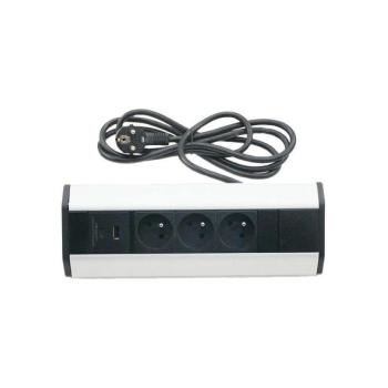  Sarki aljzatsín 3x 230V + USB kép