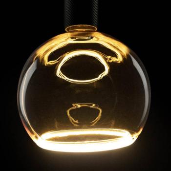 SEGULA LED gömblámpa Lebegő, E27, sárga G200 6 W 922 dim kép