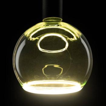 SEGULA LED gömblámpa Lebegő, E27, zöld G200 6 W 922 dim kép