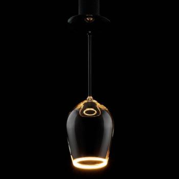 SEGULA LED izzó Lebegő vörösbor fekete, E27 5 W 922 kép