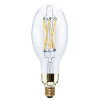 SEGULA LED lámpa ellipszis E27 14W 2700K átlátszó kép