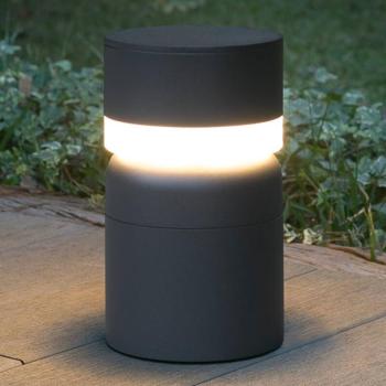 Sete LED talapzati lámpa, s.szürke kép