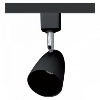 Sínes LED lámpa , track light , 1 fázisú , 2 pólusú , GU10 foglalat , fekete , Elmark , TL2044 kép