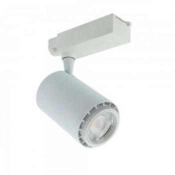 Sínes LED lámpa , track light , 3 fázisú , 4 pólusú , 35 Watt , dimmelhető , CCT , állítható sugárzási szög , CRI&gt;95 , 5 év garancia , fehér kép
