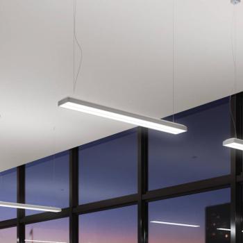 Siteco Taris függeszték LED ECG DALI dimmelhető 151cm kép