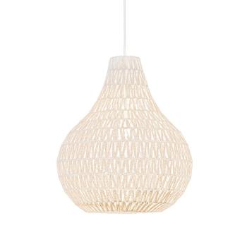 Skandináv lógólámpa fehér 45 cm - Lina Drop kép
