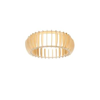 Skandináv mennyezeti lámpa bézs 40 cm LED-del - Monte kép