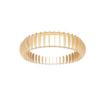 Skandináv mennyezeti lámpa bézs 60cm LED-del - Monte kép