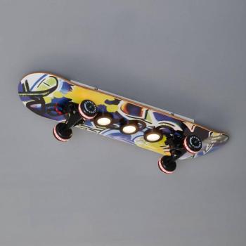 Skateboard LED mennye. lámpa Easy Cruiser Graffiti kép