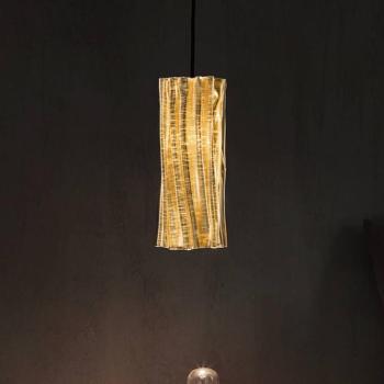Slamp Accordéon Vertical függő lámpa arany/fekete kép
