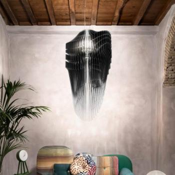 Slamp Avia S designer függő lámpa fekete kép