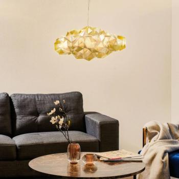 Slamp Drusa - designer függő lámpa, krém kép
