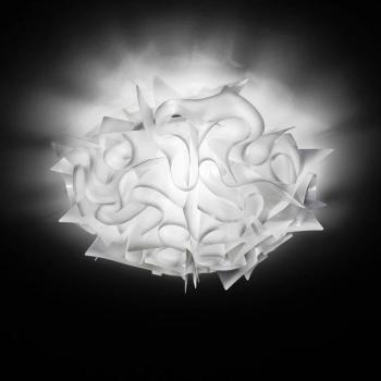 Slamp Veli - designer fali világítás, Ø 32 cm, fehér kép