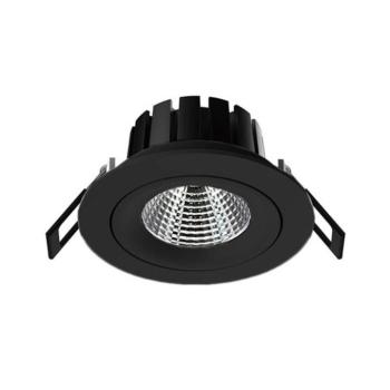 SLC DL04 LED süllyesztett lámpa fekete 2,700 K kép