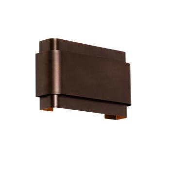 Smart fali lámpa, sötét bronz, 2 égős, 2 WiFi G9-es izzóval - Coen kép