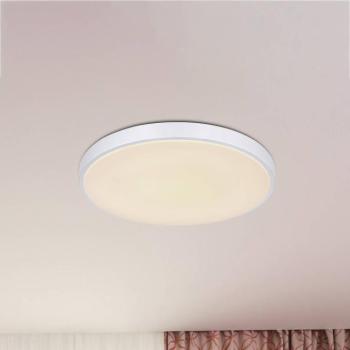 Sonny LED mennyezeti lámpa, ezüst, CCT, Ø 50,5 cm kép