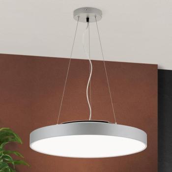 Space LED-es függőlámpa, tompítható, titán, Ø 58 cm kép