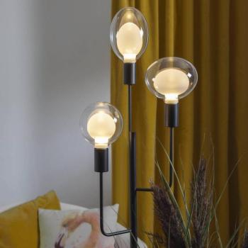 Space LED lámpa E27 3,5W D125, opál, 3 fok. dimm. kép